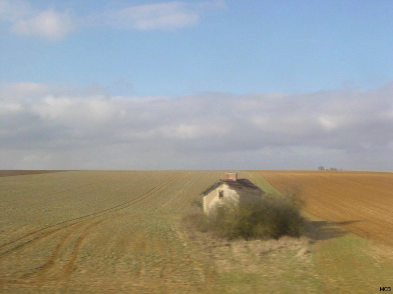 Solitude, du train vers Paris